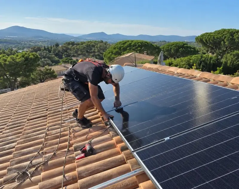 Installateur panneaux solaires Cadolive — pose photovoltaïque sur toiture