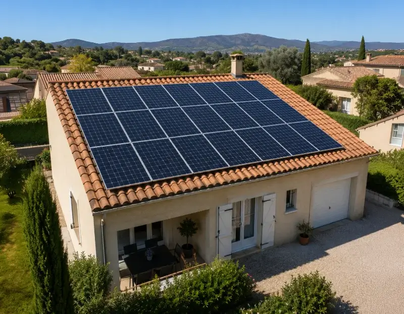 Prime à l'autoconsommation panneaux solaires Cadolive — aide financière de l'État